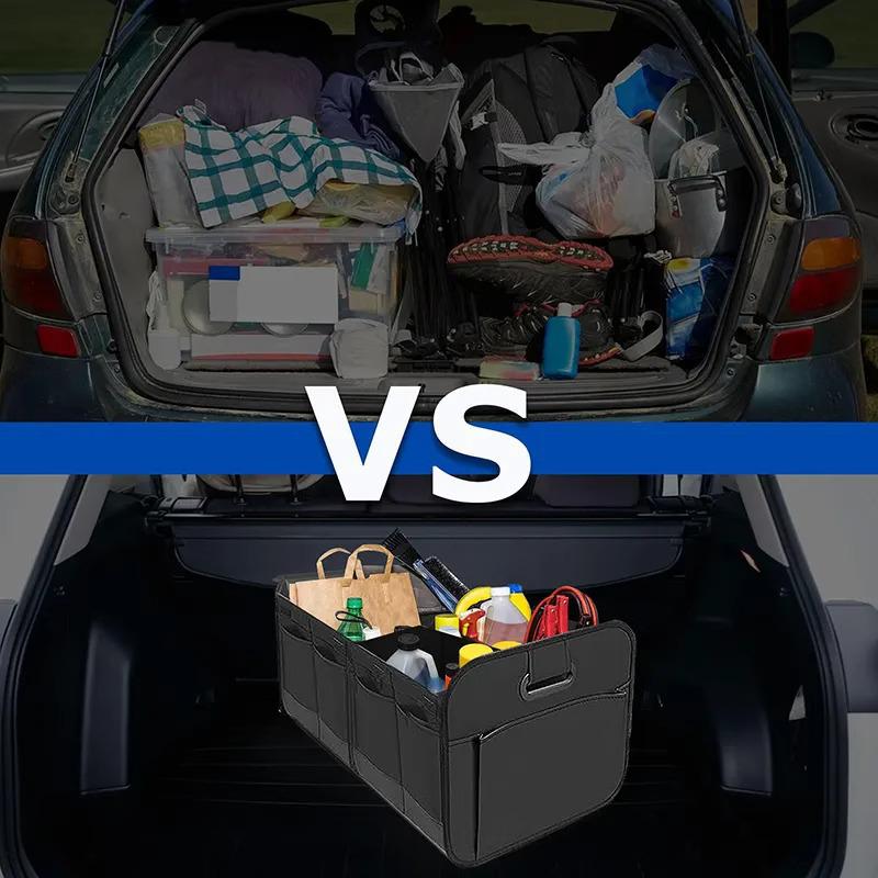 Cross-Border Portable Car Trunk Organizer: Multi-Functional Storage Box & Bag