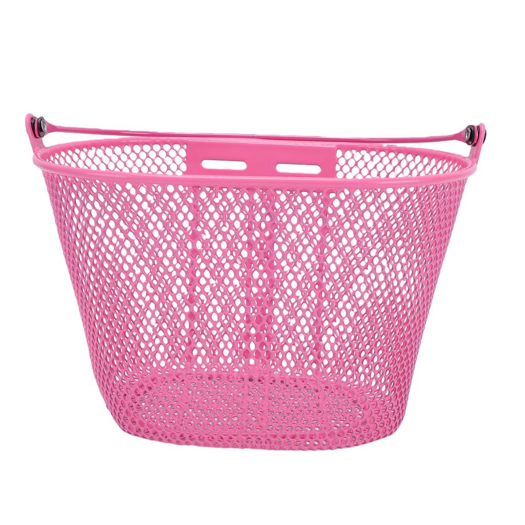 Kids Bike Basket with Handle for Boys Girls Front Cycling Basket for Most Tricycles Scooters