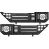 VEILS Front Door Storage Box for Jeep Wrangler JL JLU 4XE (2018-2025) & Gladiator JT (2020-2025) Accessories, Fits Manual/Power Seats, Heavy-Duty