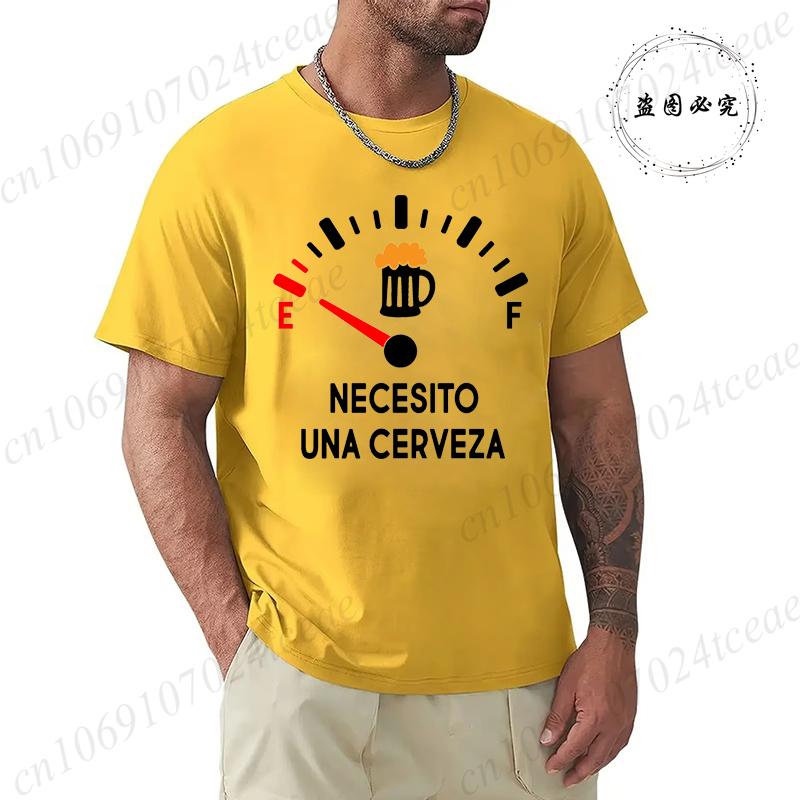 I Drink Beer 3 Days A Week Yesterday Today Tomorrow Unisex Casual T-shirt Short-Sleeve Summer Fashion Tshirt Men T Shirt Clothes
