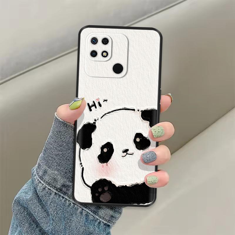 Pour Redmi 10C Coque Mignon Dessin Animé Silicone Liquide Souple Boîtier de Téléphone Pour Xiaomi Redmi 10C Coque Arrière redmi10C 10 C Coques Fundas