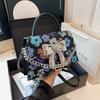 Bags Bags Women's Bags 2025 New European and American Fashion Bows Foreign Style Versatile Portable Messenger Shoulder Tote Bag