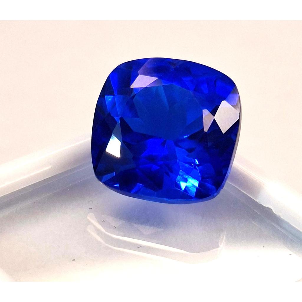Natural Royal Blue Sapphire Cushion Cut 10-12 Ct Beautiful Certified Gemstone