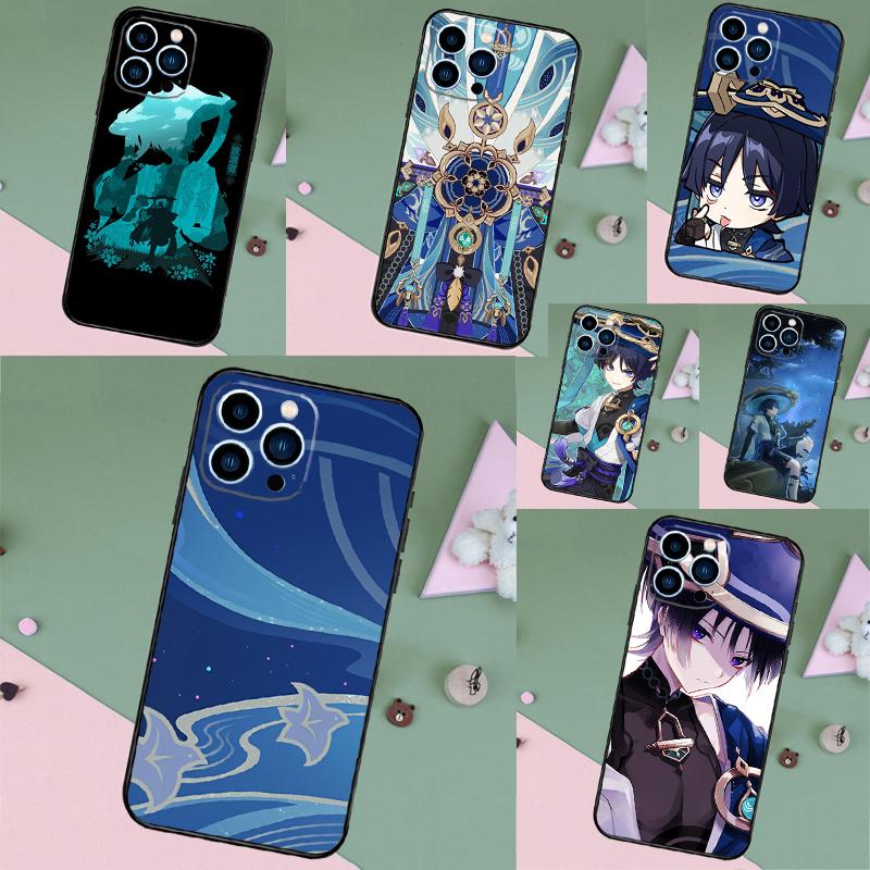 Genshin Impact Wanderer Case For iPhone 17 Pro Max 15 14 13 12 11 16 Pro Max Plus 12 13 Mini 16e 17 Air Back Cover