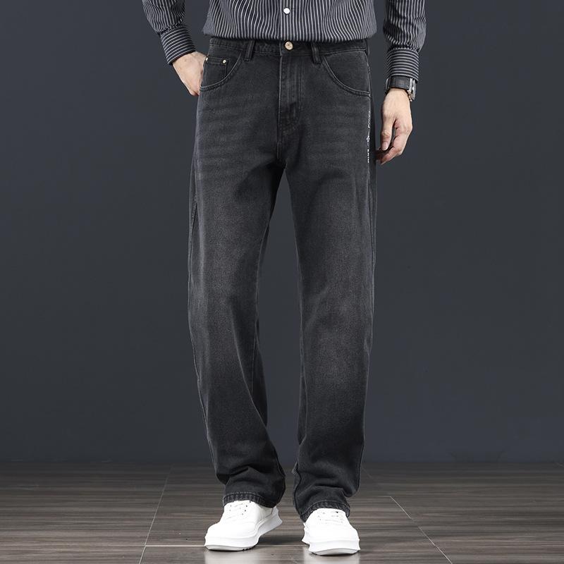 JYL Прямые джинсы весна-осень мужские новые ретро брюки 29