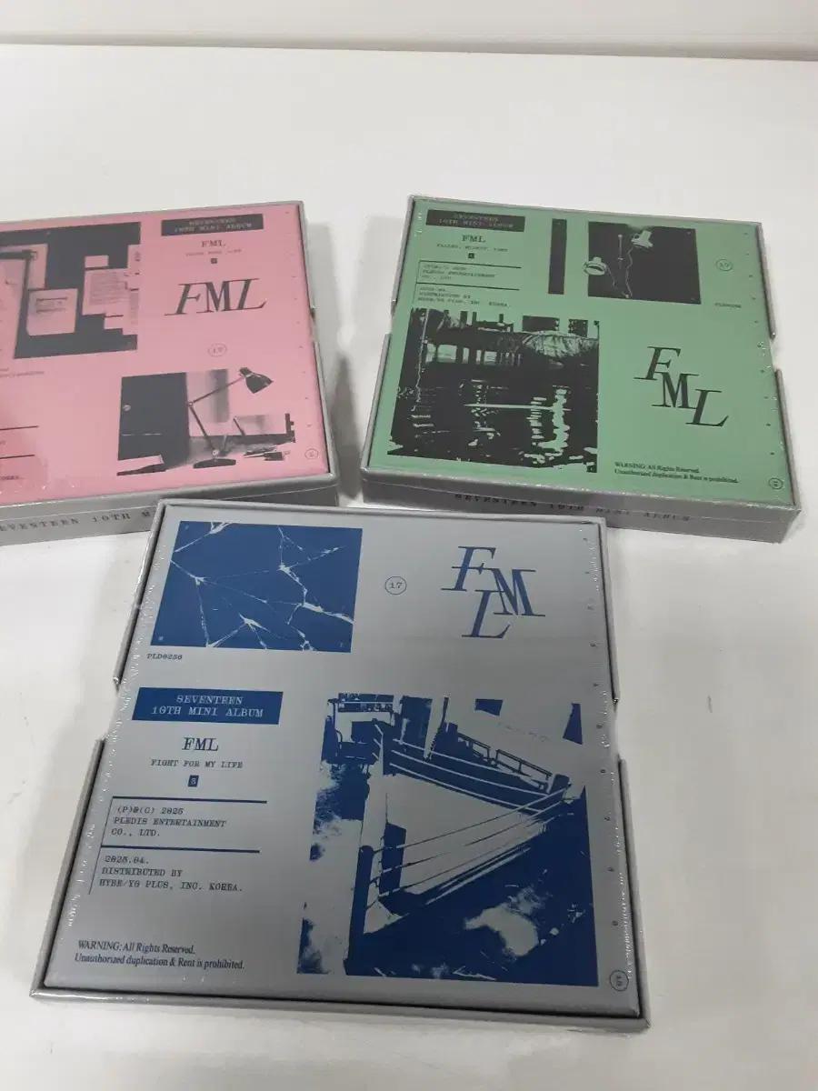 

SEVENTEEN FML album (unopened)