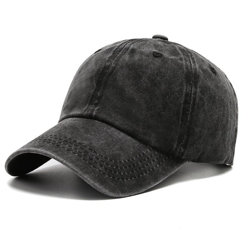 Outdoor Fashion Cotton Leisure Baseball Hat With Curved Brim Adjustable Strap