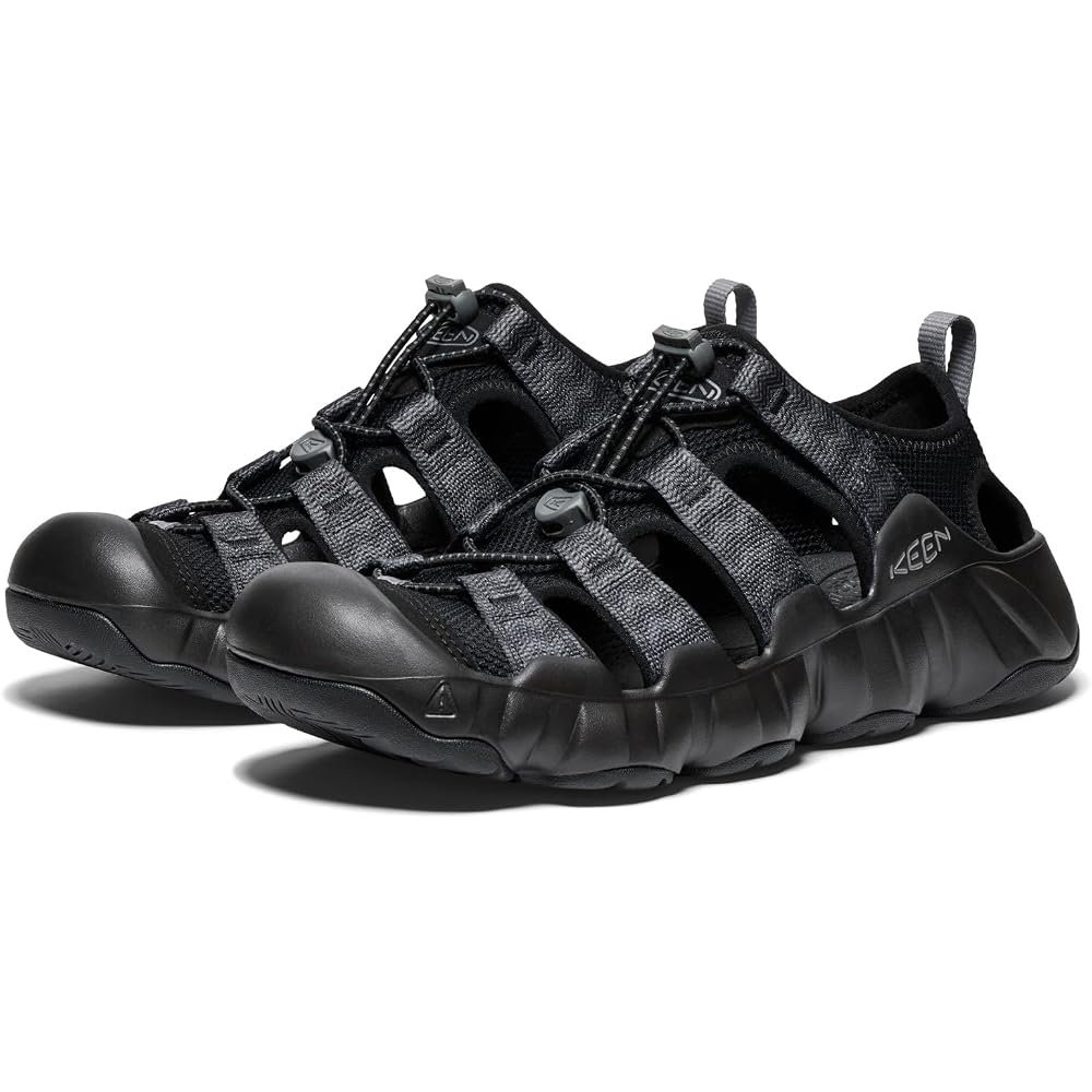 Keen Hyperport H2 Men's Sandals Black/Steel Grey 26.0 cm Lightweight Comfortable Outdoor Footwear