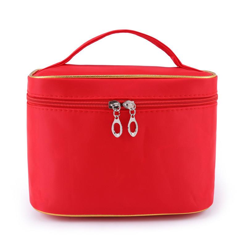 Damen Kosmetiktasche mit großer Kapazität, faltbar, tragbar, wasserdicht, Reise-Organizer