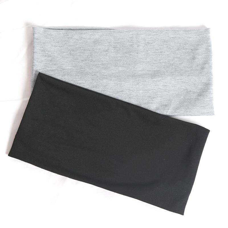 1 Stück breites Stirnband Sport Radfahren Gesicht waschen Haarbänder Weiches gestricktes Yoga-Stirnband für Damen Mädchen Bandanas Mode Haaraccessoires