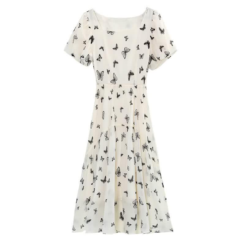 La Chapelle Slimming A-Line Midi Dress