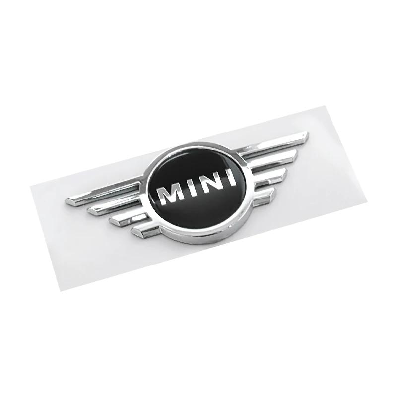 

ABS Car Front Sticker Logo Rear Emblem Badge for Mini Cooper JCW F55 F56 F60 Countryman Clubman Auto Accessories 14.3CM/11.3CM