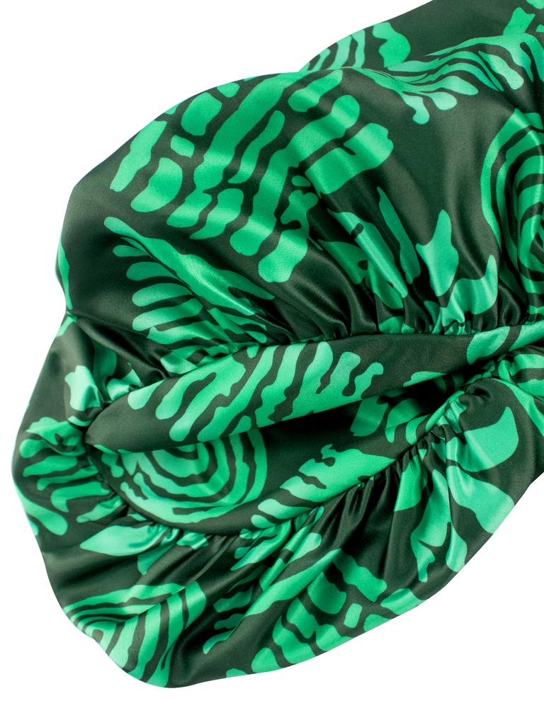 AOMEI Rochii verzi imprimate pentru femei, cu un umăr, bodycon, talie înaltă, dans african, noapte, întâlnire, eveniment, ocazie, rochii pentru femeie mărime mare