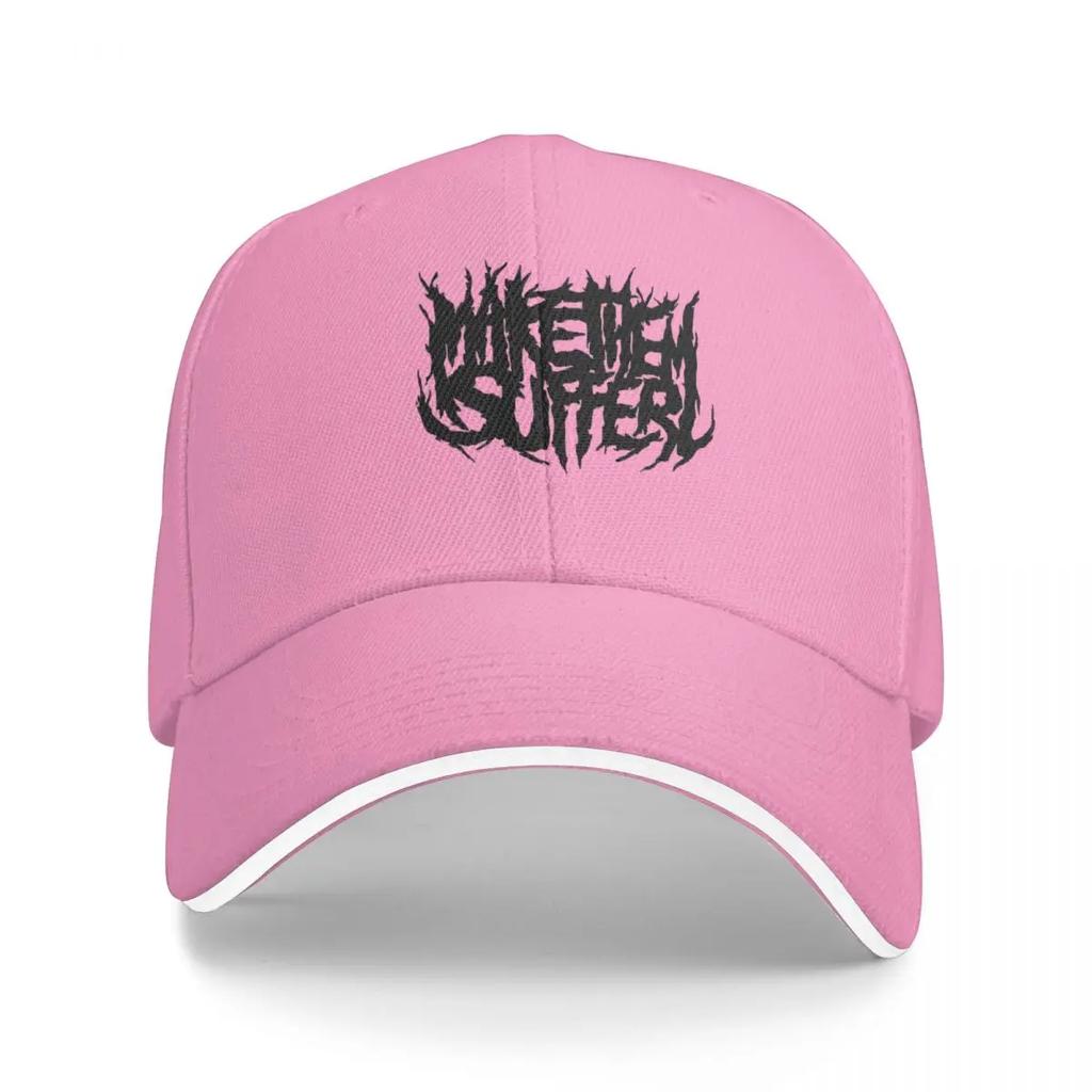 MAKE THEM SUFFER Baseball Cap Golf Hat Military Tactical Cap Luxury Caps Men Caps Women's