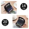Women's Genuine Leather Zipper Card Holder - Anti-Demagnetization Multi-Slot Accordion Style