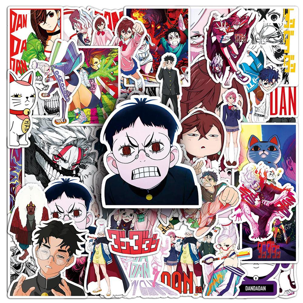 10/30/50pcs Anime DANDADAN Stickers Cool Momo Ayase Decals DIY Notebook Skateboard Laptop Bike Waterproof Okarun Cartoon Sticker