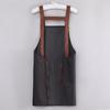 Cute Waterproof Restaurant Home with Pockets Cooking Uniform Kitchen Work Clothes Apron Apron Dress