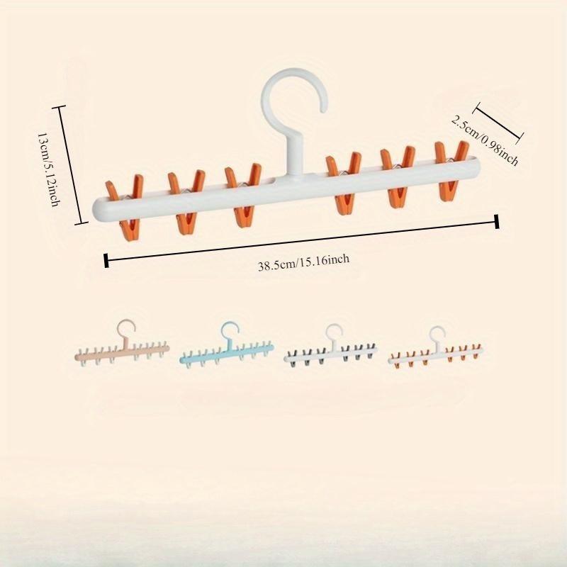 6 clipuri pălării șosete organizator rack agățat șapcă cu vârf eșarfă depozitare rack umeraș multifuncțional dulap garderobă depozitare suport