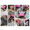 Pet Motorcycle Hat with Ear Hole Dogs Helmet Pet Safety Ridding Hat for Dogs