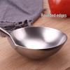 Ebony Handle Stainless Steel Cooking Spoon