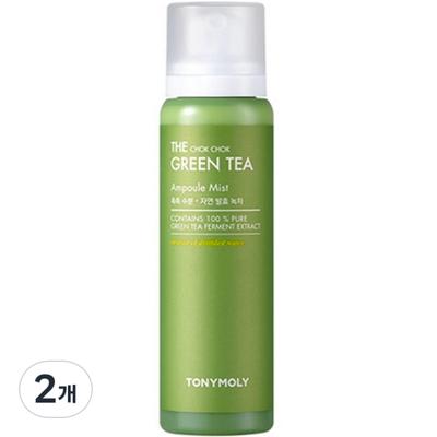 Tony Moly The Moist Green Tea Ampoule Mist, 150ml, 2 Einheiten