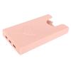 Beach Bag Phone Holder Silicone Phone Case Wallet Holder Insert Accessory Secure Attachment Keep Phone Handy Pink