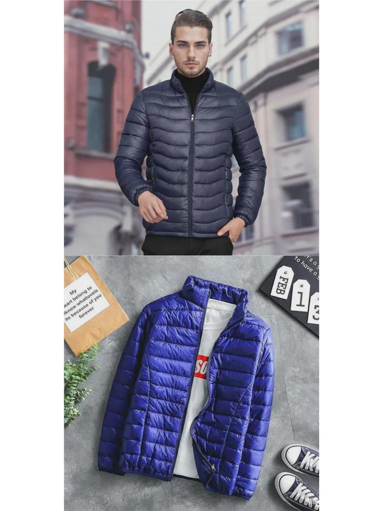 Herren Off-Season Winterjacken: Große Baumwoll- und Daunenoptionen für Männer mittleren Alters und junge Männer