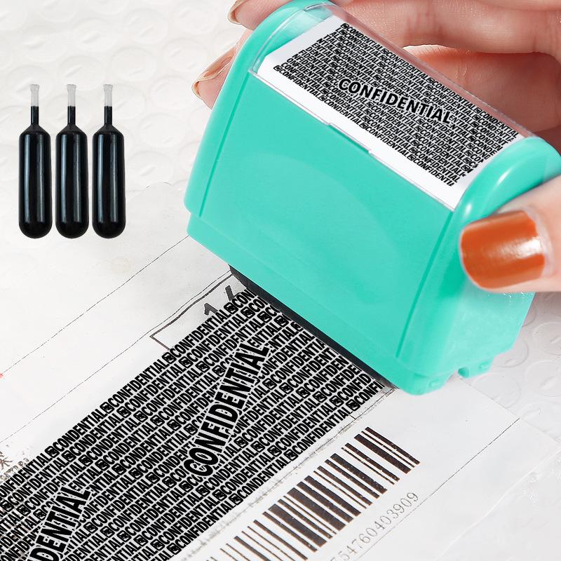 Privacy Roller Pen: Waybill Scramble Seal for Cross-Border Confidentiality
