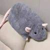 Creative 35/50cm Big Mouse Doll Plush Cartoon Flower Branch Rat Doll Oversized Soft Animal Figure Kids Gift Birthday
