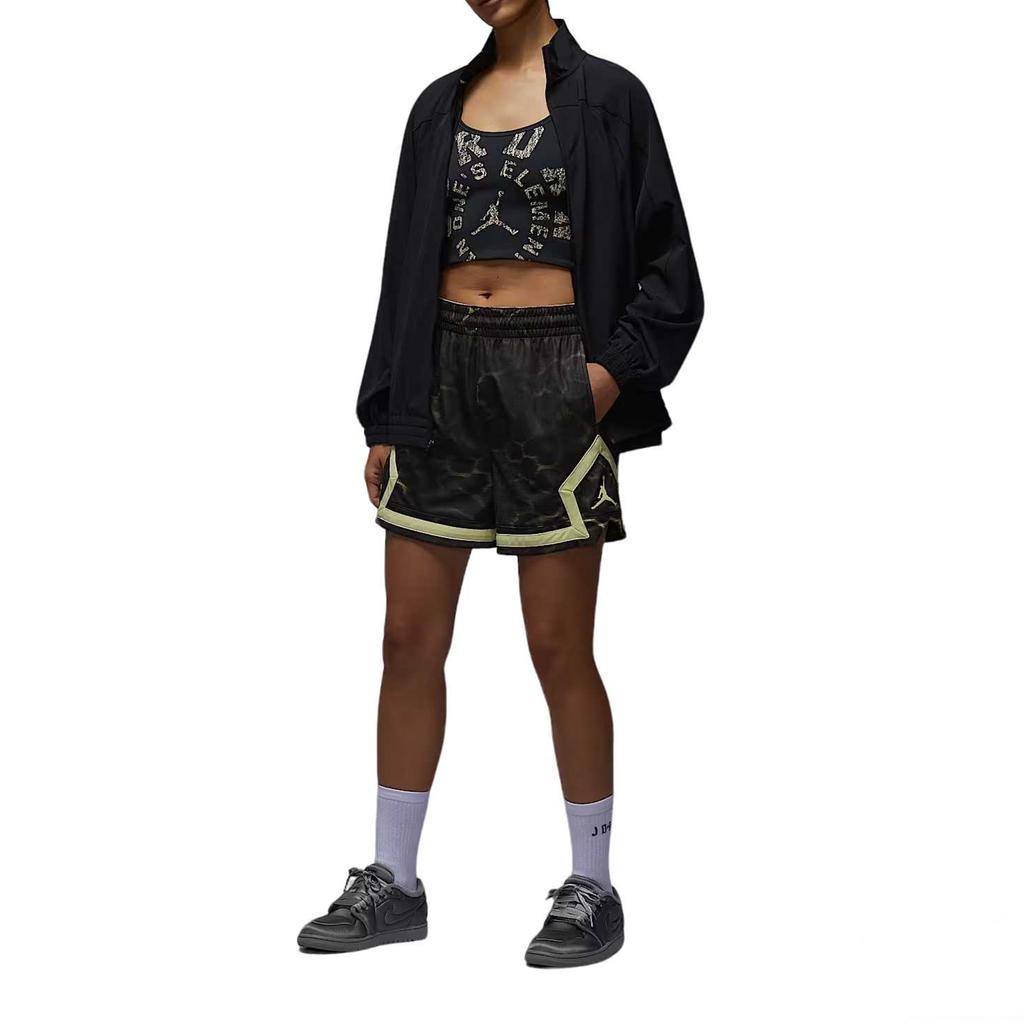 Jordan Sport Printed Quick-Dry Moisture-Wicking Fitted Casual Shorts Women shorts IF3496-331