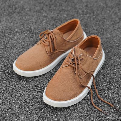High Quality Soft Leather Outdoor Shoes Mens Designer Flats Trendy Casual Leather Office Shoes Lace-up Oxford Shoes