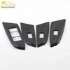 GS8 Glass Lift Stainless Steel Window Armrest Switch Decorative Frame Sequin Car Accessory