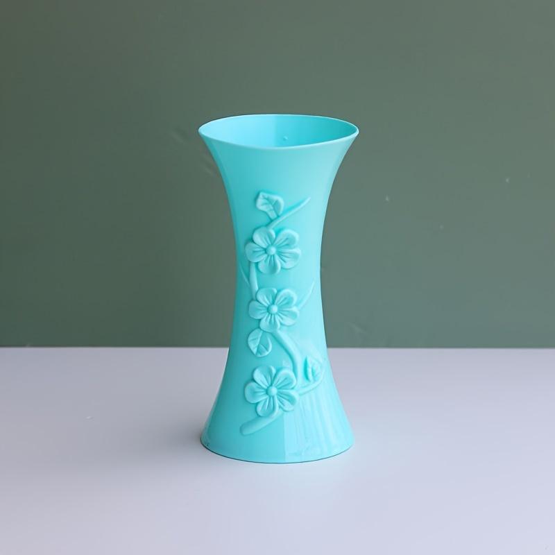 3D Plum Blossom Vase Flower Basket Plastic Vase multi-color handicraft home simulation flower arrangement utensils