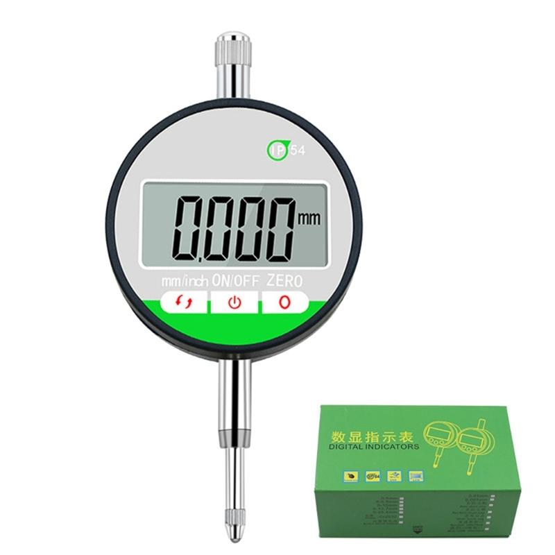 

62mm / 98mm / 0-12.7mm Dial Digital Indicator with Stand Dial Measuring Tools with Built-in Battery MM Inch Conversion 1