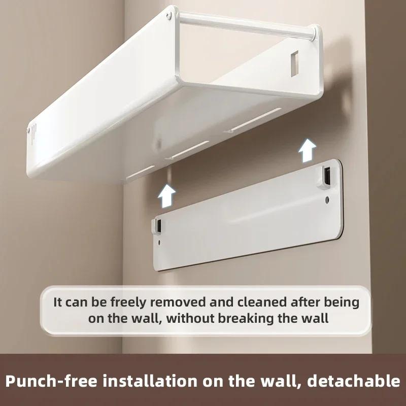 Estante Montado en Pared Estante de Almacenamiento para Especias Accesorios de Cocina Estante Soporte para Cuchillos de Cocina Colgador Estante Organizador de Estantes