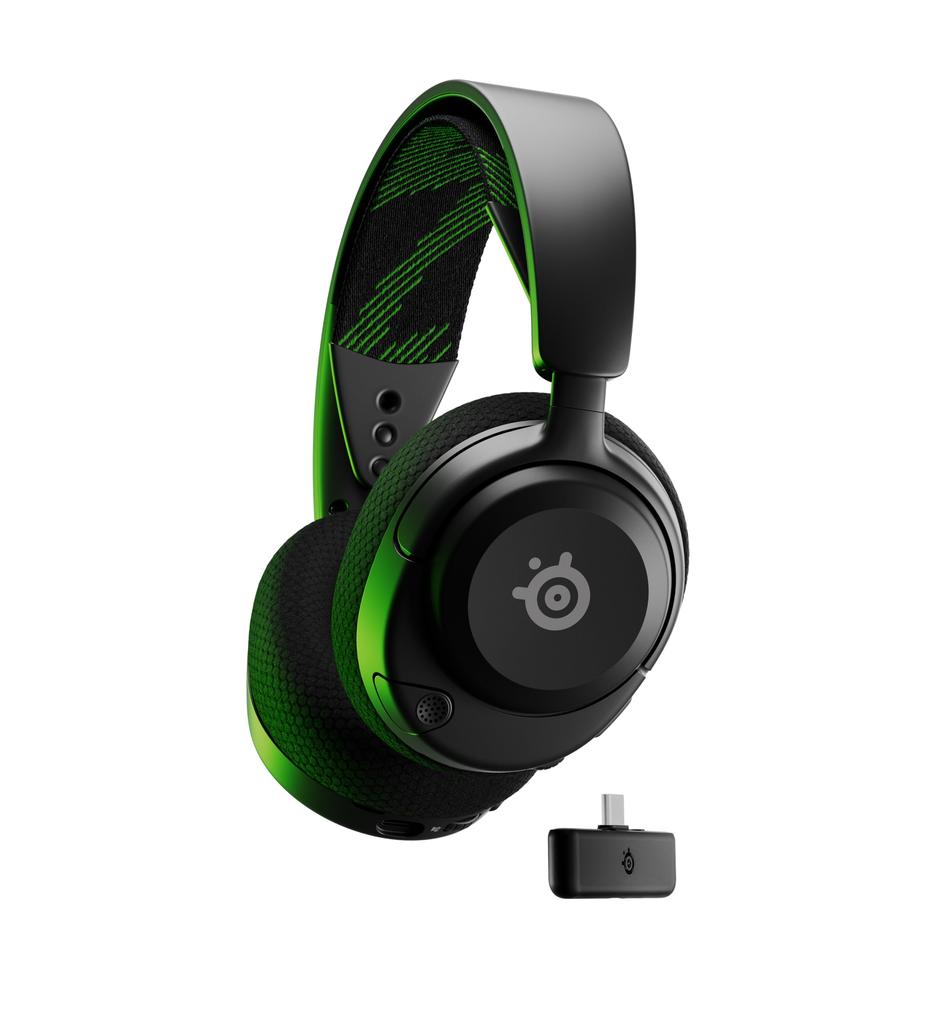 SteelSeries Arctis Nova 4X Gaming Compatible with and AI Noise Fast 36 Hours of Continuous 61646 Headset, Lightweight, Wireless, Xbox, Switch, PC,