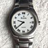 Used BULOVA Watch Crystal Sapphire Roman Numeral Quartz Dress Watch Formal Simple Vintage 45951