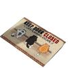 American Style Dirt & Wear-Resistant Entrance Floor Mat - Easy-Clean Doormat Foot Pad