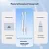 PROTEFIX White Moonlight Adult Wide Head Soft Toothbrush, 2-pack