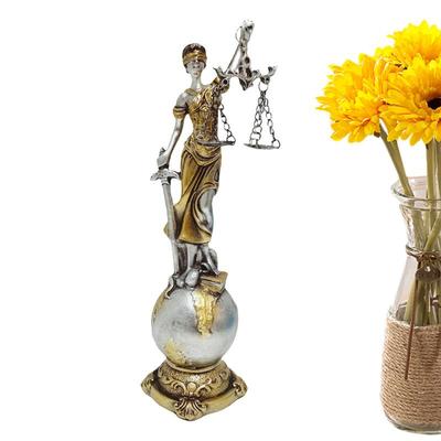 Justice Fairness Goddess Statue ThemisGoddess Of Justice Statue Greek Mythology Ornaments Justice Scale Decoration Home Decor