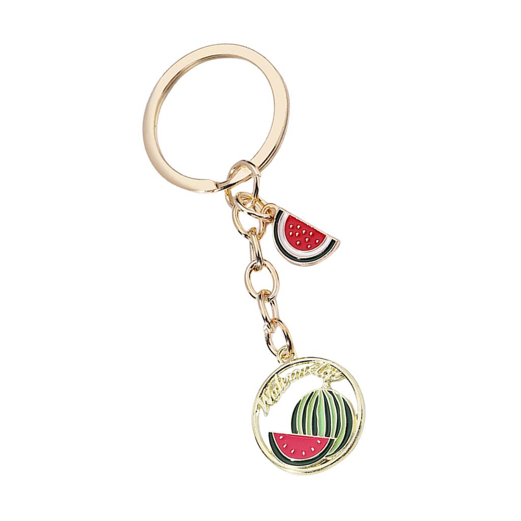 Fashionable Keychains Featuring Cherry Hearts and Plant Portable for Trendy Women Girls As Special Gifts Casual Wear
