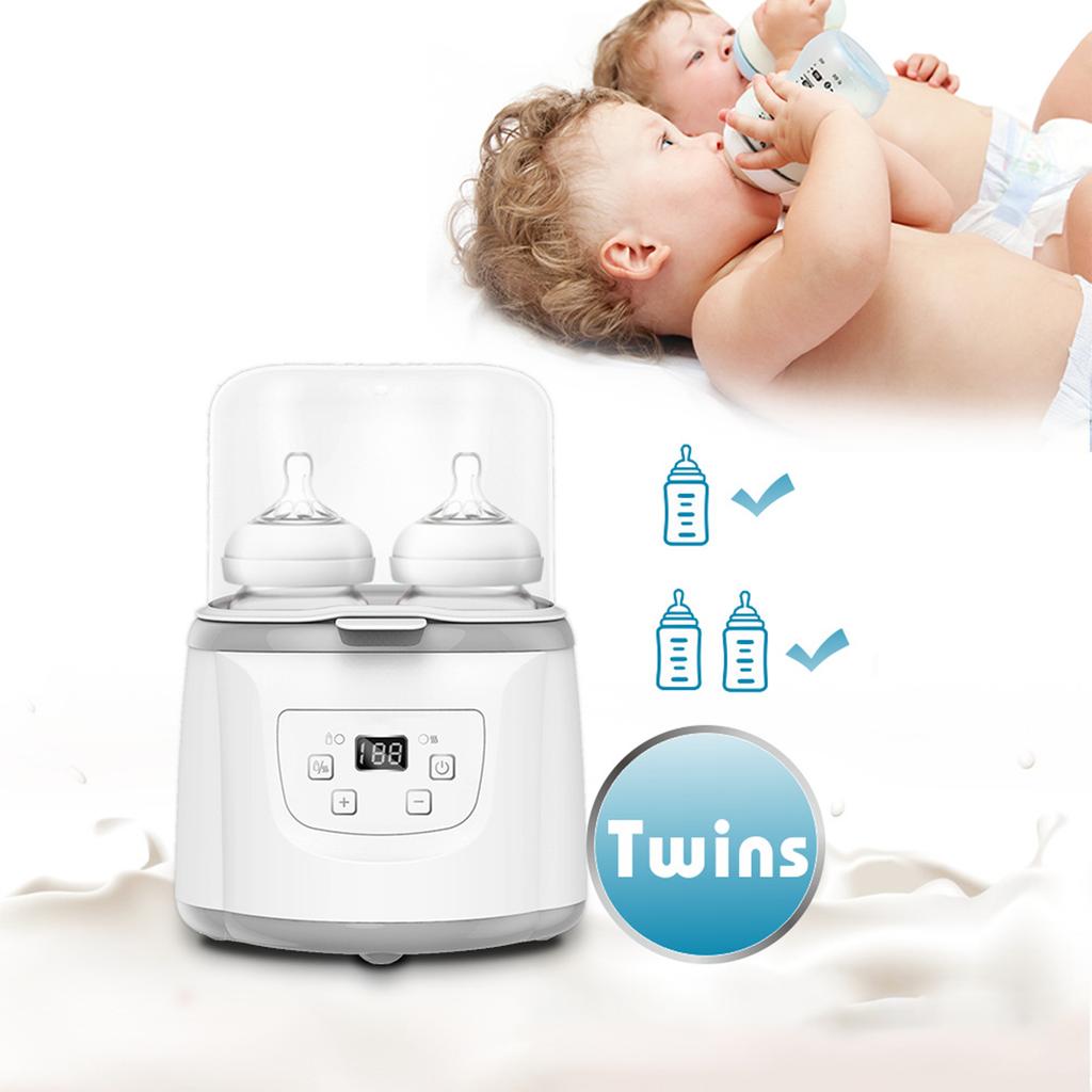 Double Bottle Milk Warmer Milk Warmer Sterilizer Baby Bottle Heater Keep Warm Milk