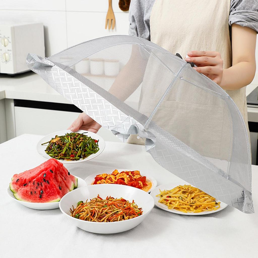Mesh Food Covers for Outdoors Large Pop Up Mesh Food Tent Umbrella Food Covers for Outside Picnic Party BBQ Supplies
