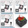 1-2 Off Disconnect Switch Power Fail Kill Switch Waterproof RV ATV Vehicle Master
