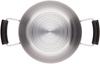 Pearl Metal Two Handed Pot 20cm with Pot Lid IH Compatible Stainless Steel Made In Japan Made In Japan Silver HB-1884