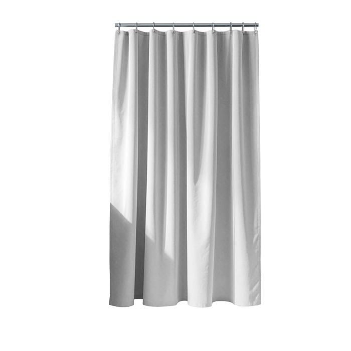 Rideau de douche 180 x 200 cm Essencias blanc