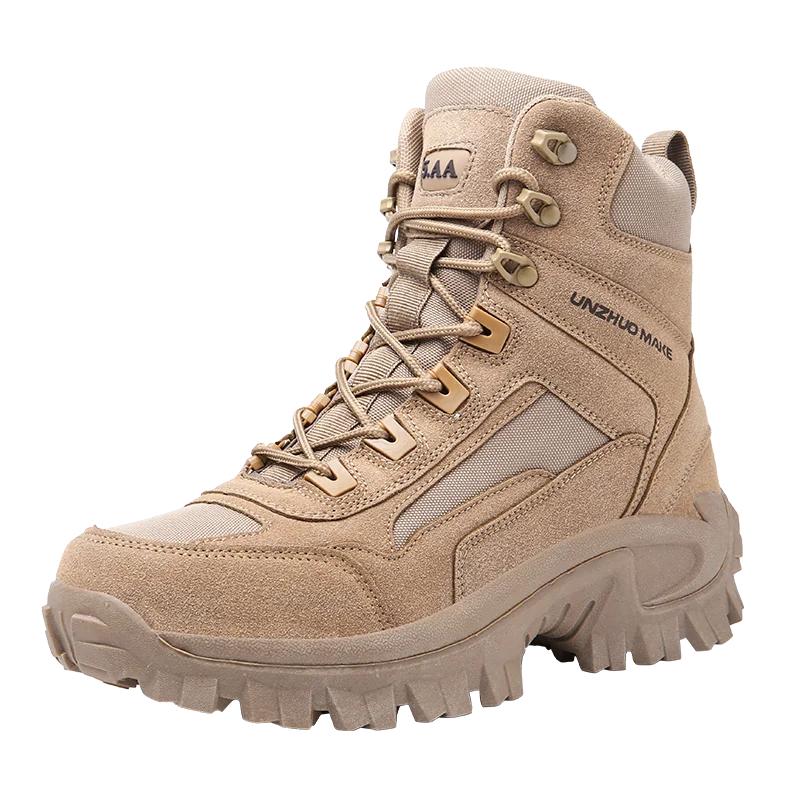 Vattentäta Vandringsskor Hög Topp Taktiska Sport Herrskor Herr Utomhus Bergsklättringsskor Jaktkängor Herr utomhuskängor