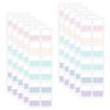 Index Sticky 120 6 Colors Easy To Write Easy To for Marking Light Notes, Sheets, (Light/Colored), On, Peel, Office, Study, Memo, Classification,