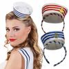 Jiaqi Christmas Easter Halloween Navy Headband Decorative Accessories Unisex Headgear