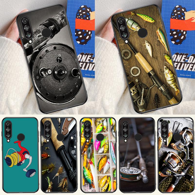 Fishing Rod Tool For Huawei Nova 12s 12i 11i 8i 9 10 SE Y91 Y90 Y60 Y70 Y72 Y61 P20 P40 P30 Lite P60 Pro Case